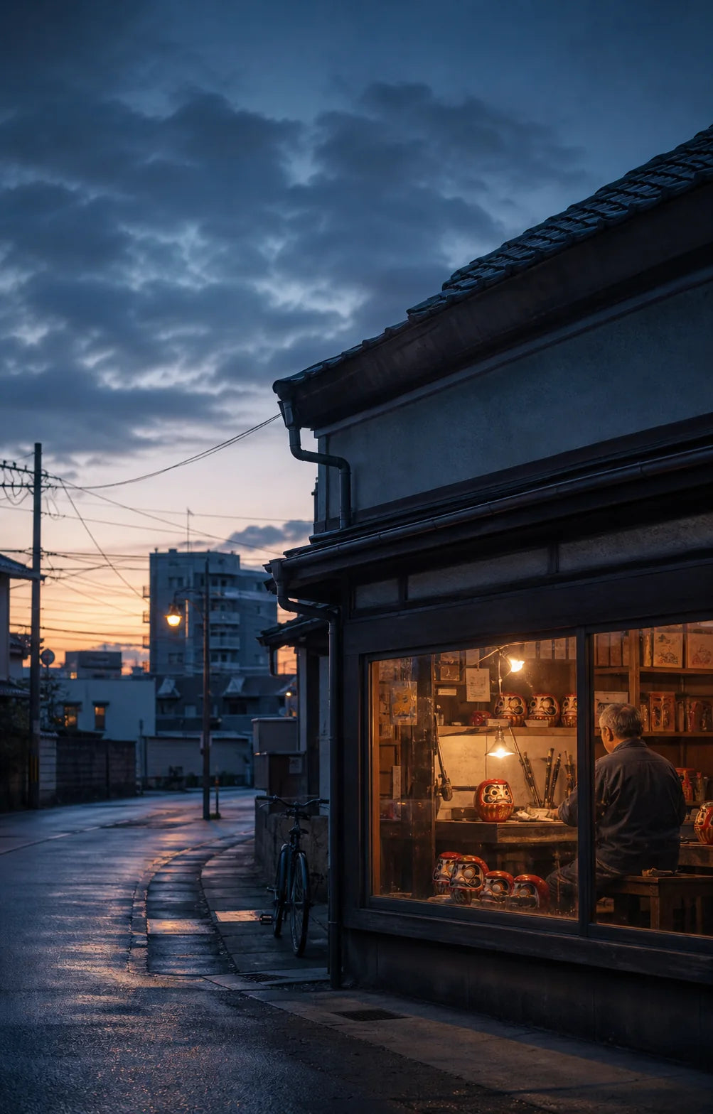 8 sur 10 — Darumas japonais fabriqués à Takasaki